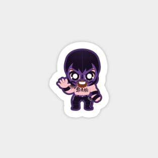 Masked Angel Wrestler Sticker